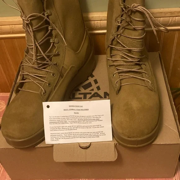 NIB Altama Tan Lace-Up Military Combat Boots Altama | Shoes | Altama Wrath Military Combat Boot Mens 55 W  main image 3